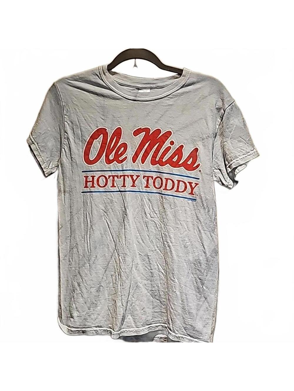 Ole Miss Hotty Toddy tee size S- flaws